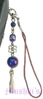 Indian beaded mobile charms - click here for large view