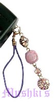 Indian beaded mobile charms - click here for large view