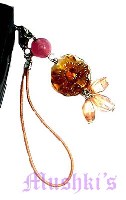 Indian beaded mobile charms - click here for large view