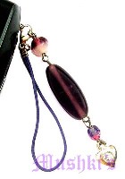Indian beaded mobile charms - click here for large view