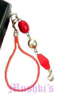 Indian beaded mobile charms - click here for large view