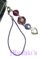 Indian beaded mobile charms - click here for large view