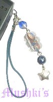 Indian beaded mobile charms - click here for large view