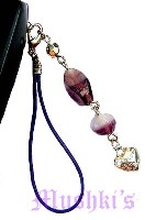 Indian beaded mobile charms - click here for large view