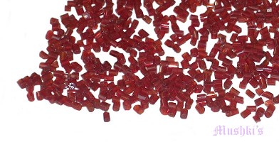 Indian glass 2-cut beads - click here for large view