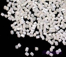 Indian glass 2-cut beads - click here for large view
