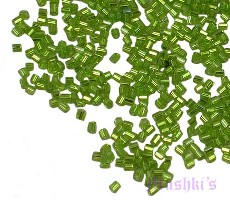 Indian glass 2-cut beads - click here for large view