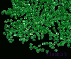 Indian glass 2-cut beads - click here for large view