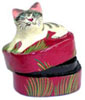 Hand Painted Jewelry & Pill Boxes - click here for large view