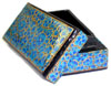 Hand painted wooden jewelry & pill box - click here for large view