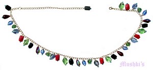 Kids and teens beaded belts - click here for large view