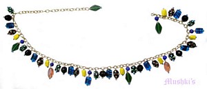 Kids and teens beaded belts - click here for large view