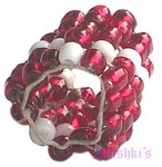 Kids and teens beaded finger rings - click here for large view