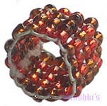Kids and teens beaded finger rings - click here for large view