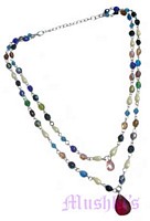 Kids beaded Necklace - click here for large view