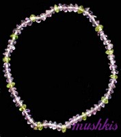 Gemstone beaded bracelet - click here for large view