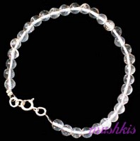 Gemstone beaded bracelet - click here for large view