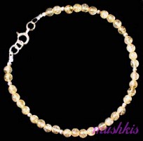 Gemstone beaded bracelet - click here for large view