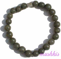 Gemstone beaded bracelet - click here for large view